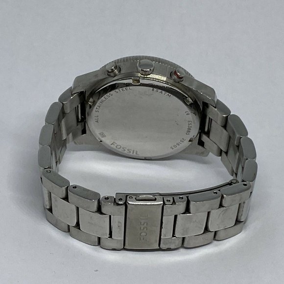 Fossil Perfect Boyfriend ES3883 Women Stainless St - Picture 10 of 12